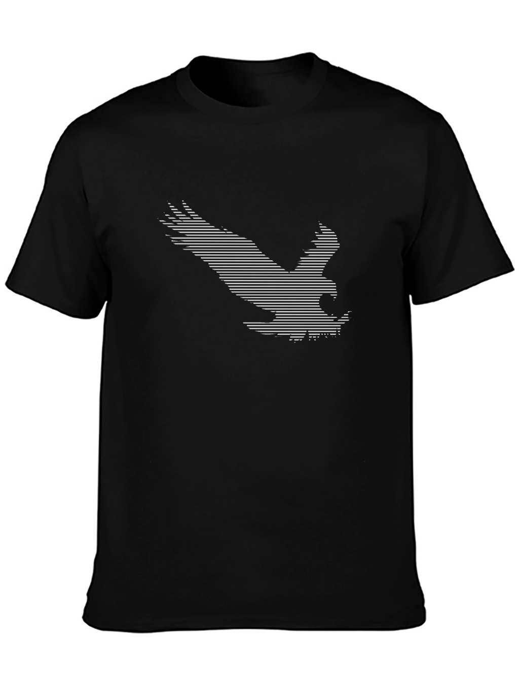 Eagle Graphic Tee - Stylish Black Cotton T-Shirt