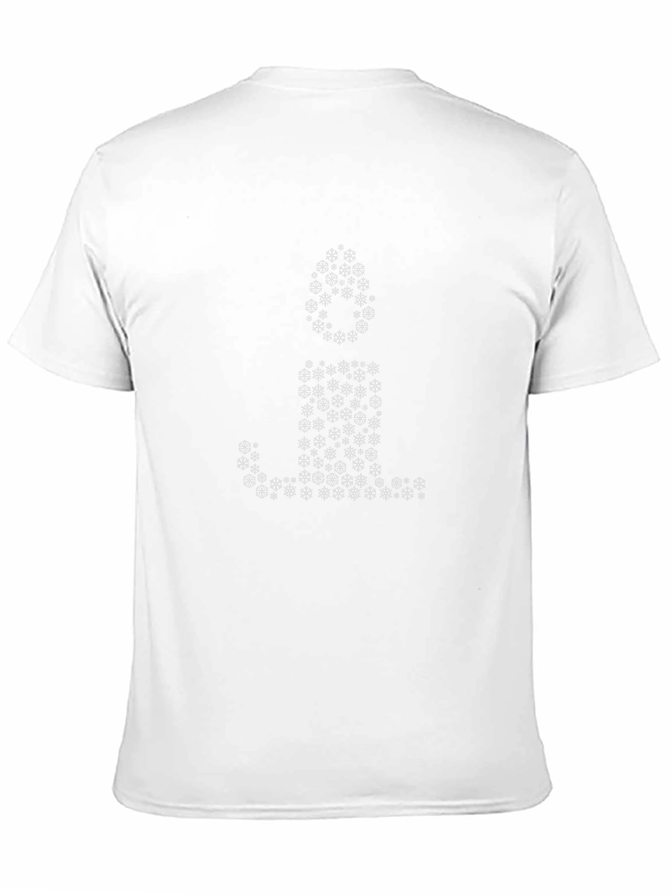 Snowflake Candle Graphic Tee - Black