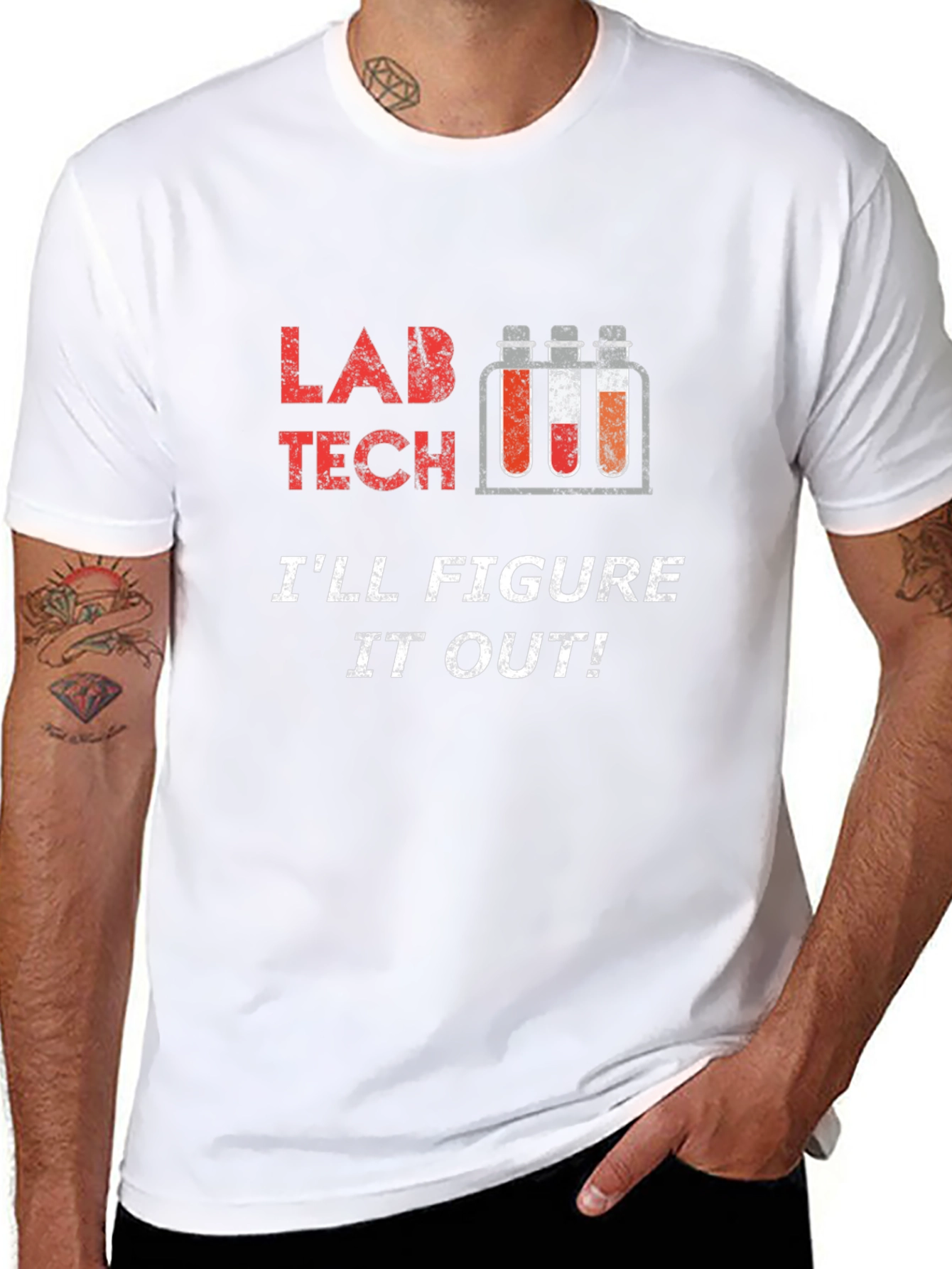 Lab Tech T-Shirt - Ill Figure It Out!