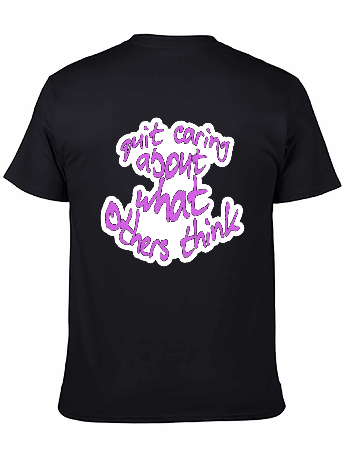 Quit Caring Graphic T-Shirt