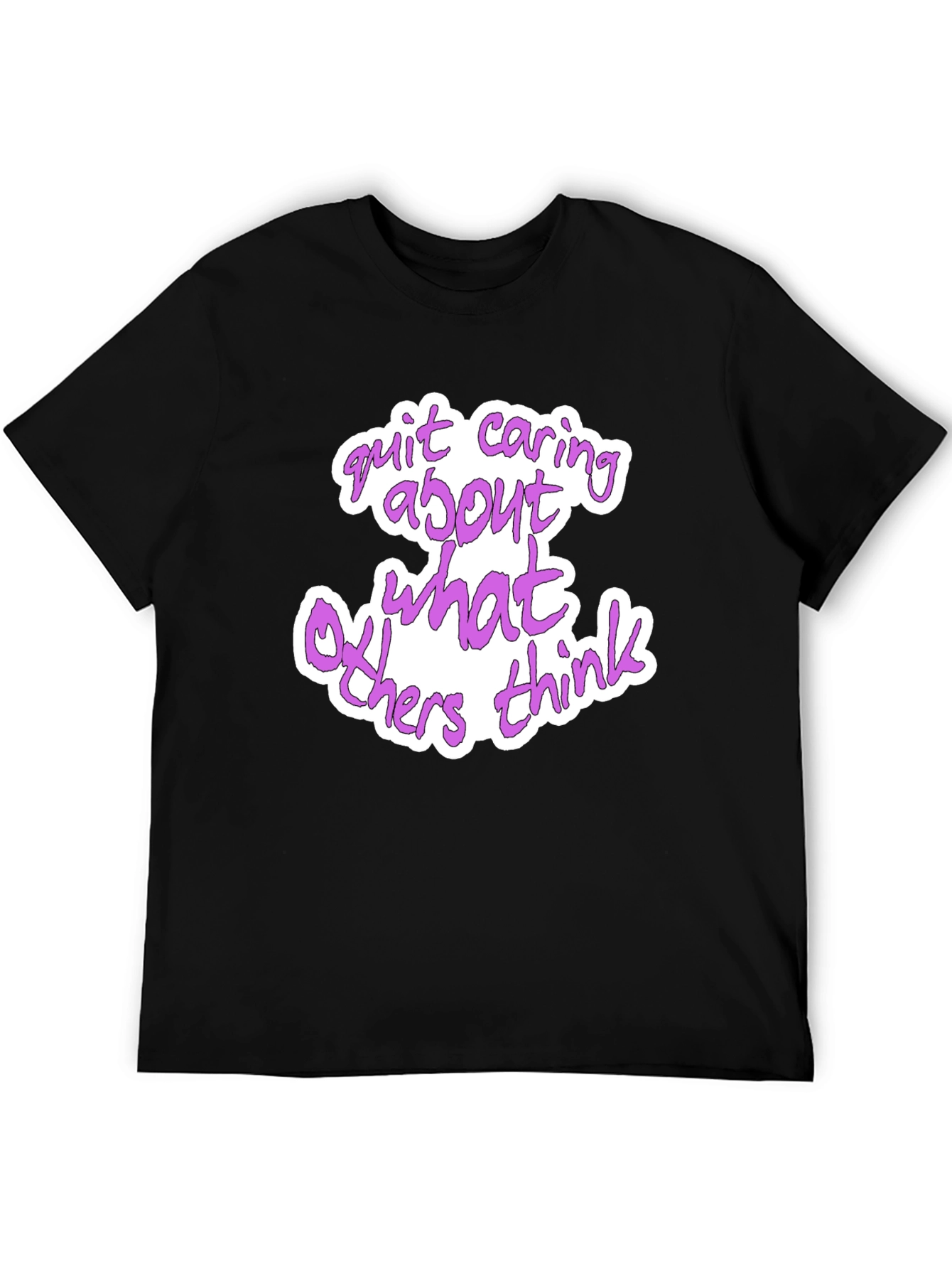 Quit Caring Graphic T-Shirt