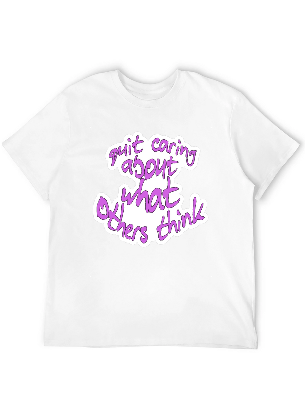 Quit Caring Graphic T-Shirt