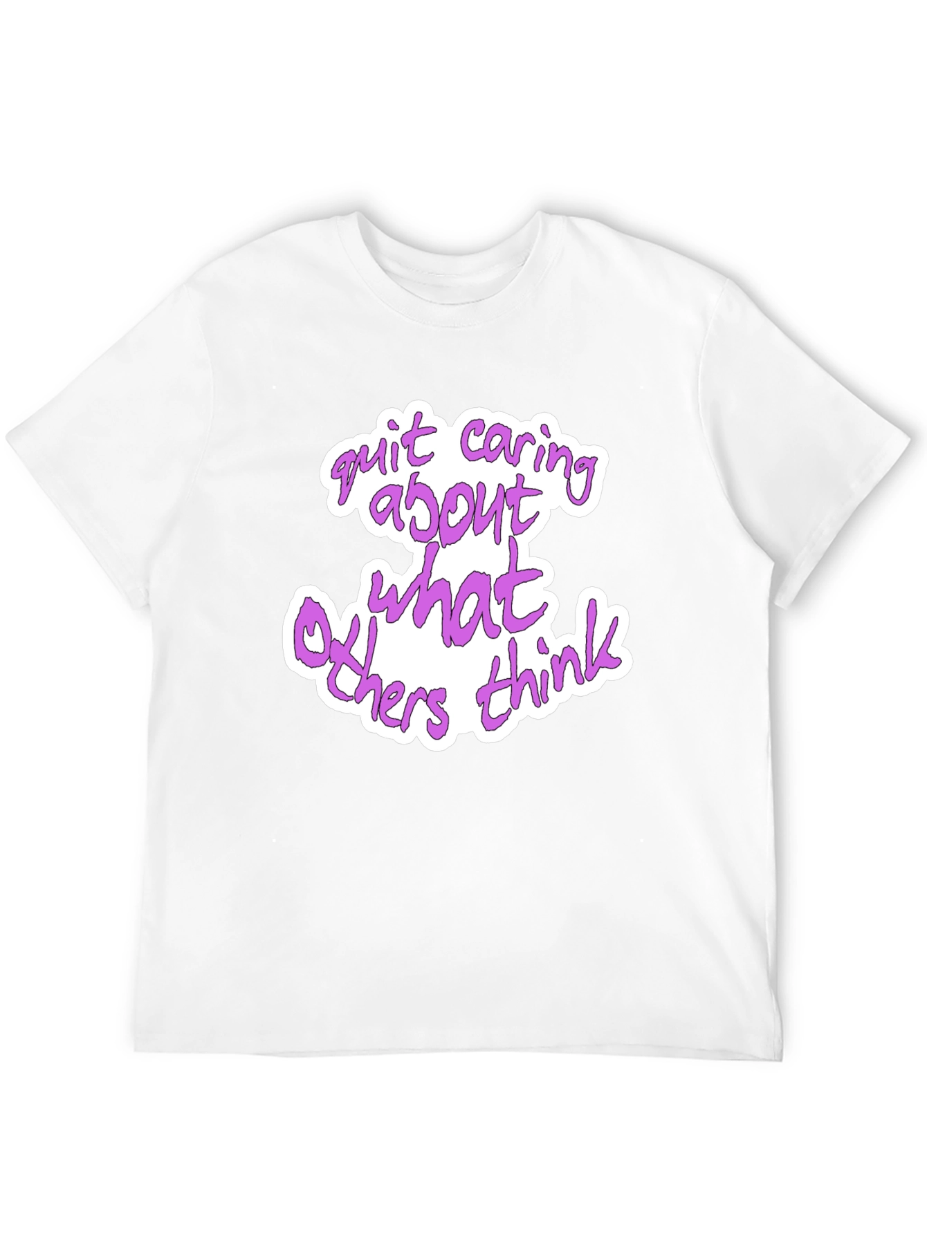 Quit Caring Graphic T-Shirt
