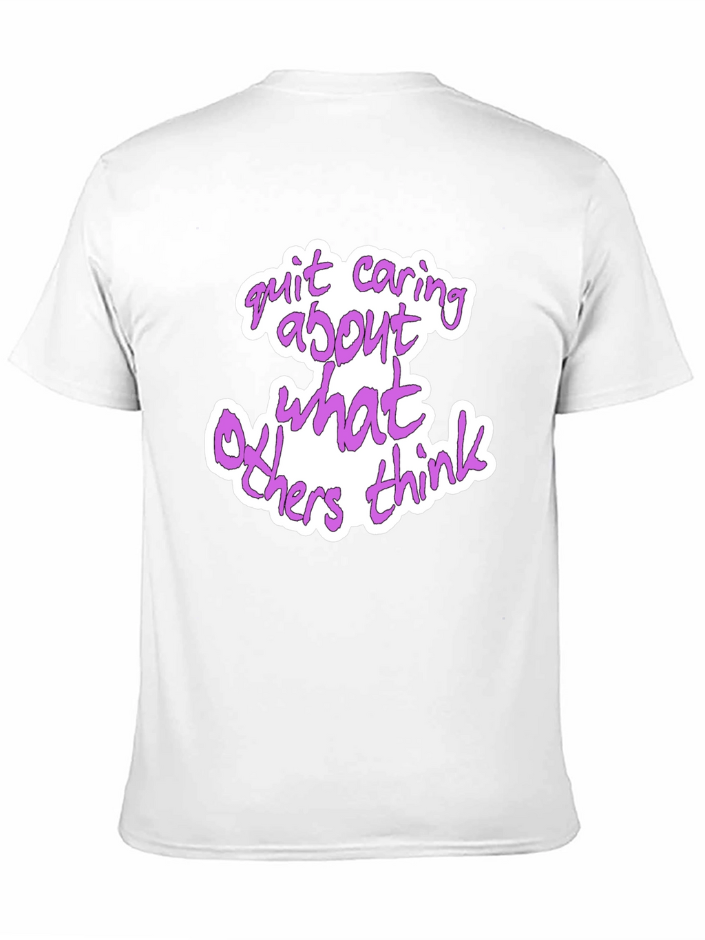 Quit Caring Graphic T-Shirt