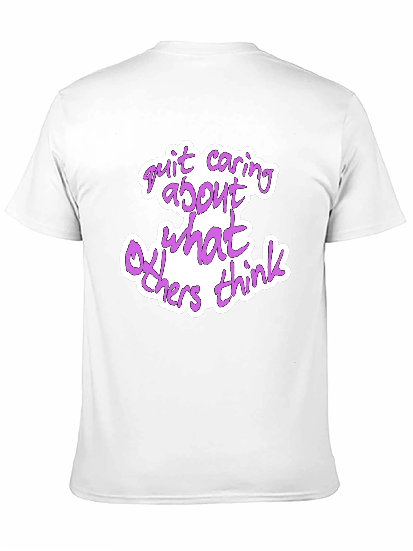 Quit Caring Graphic T-Shirt