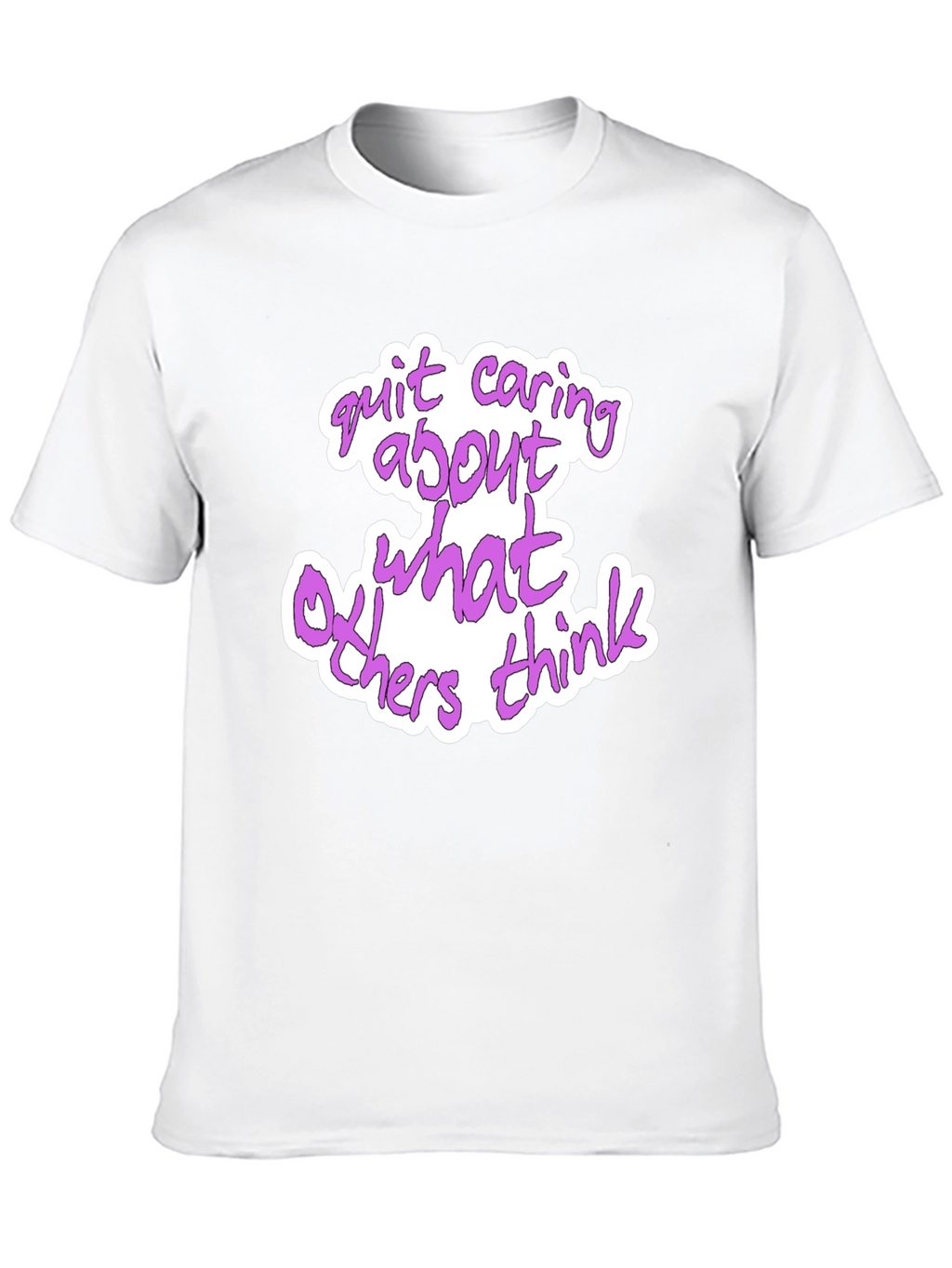Quit Caring Graphic T-Shirt