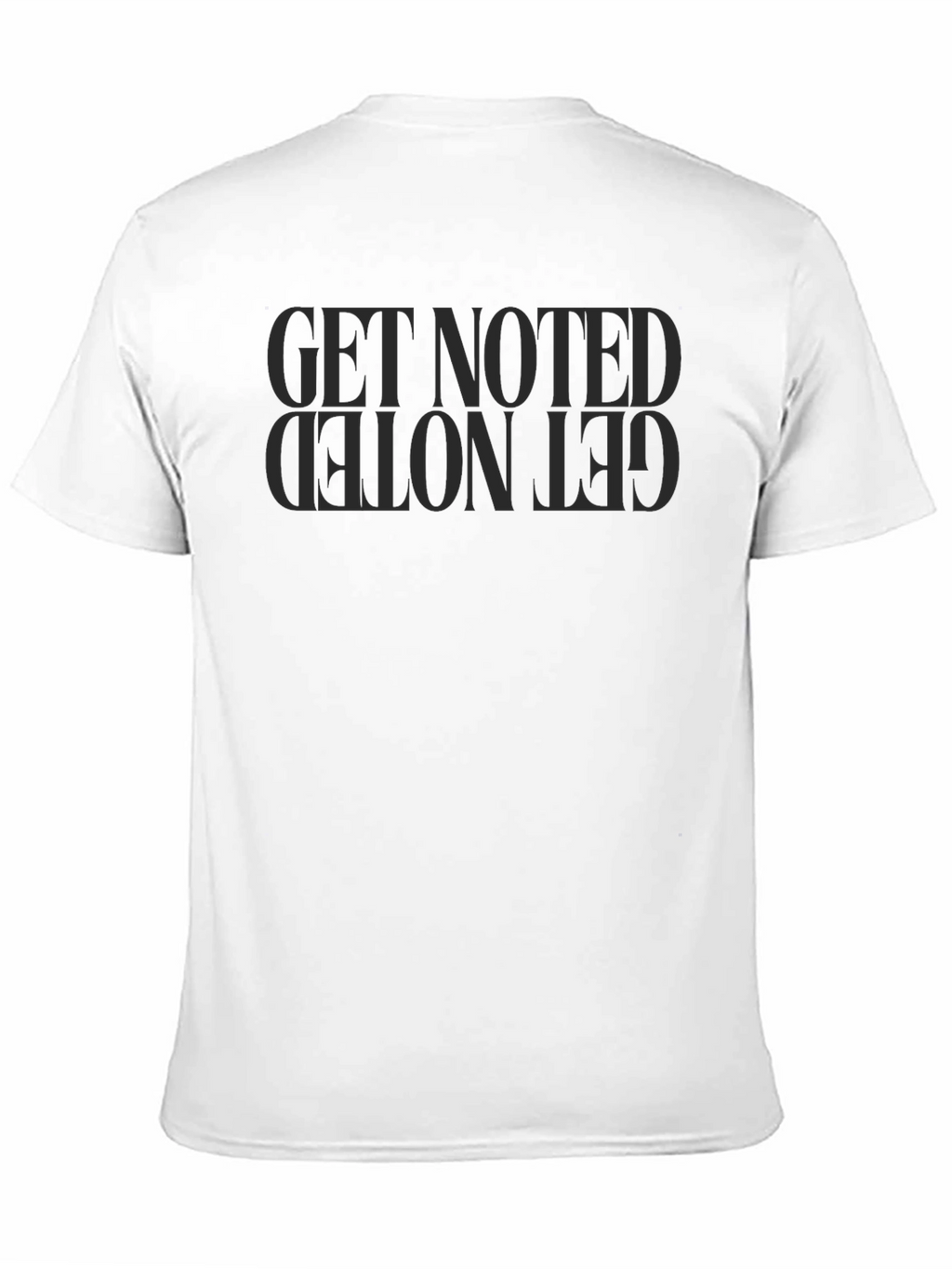 Get Noted Graphic Tee - Black Cotton Blend
