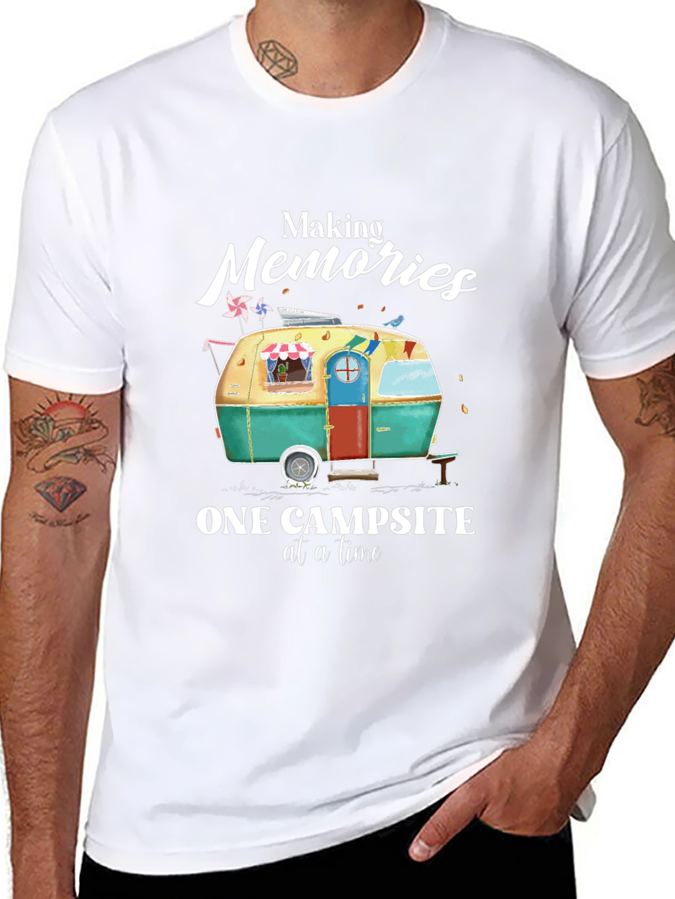 Making Memories Campsite Graphic T-Shirt