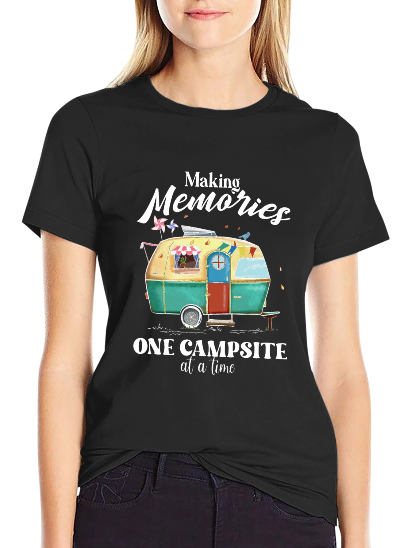 Making Memories Campsite Graphic T-Shirt