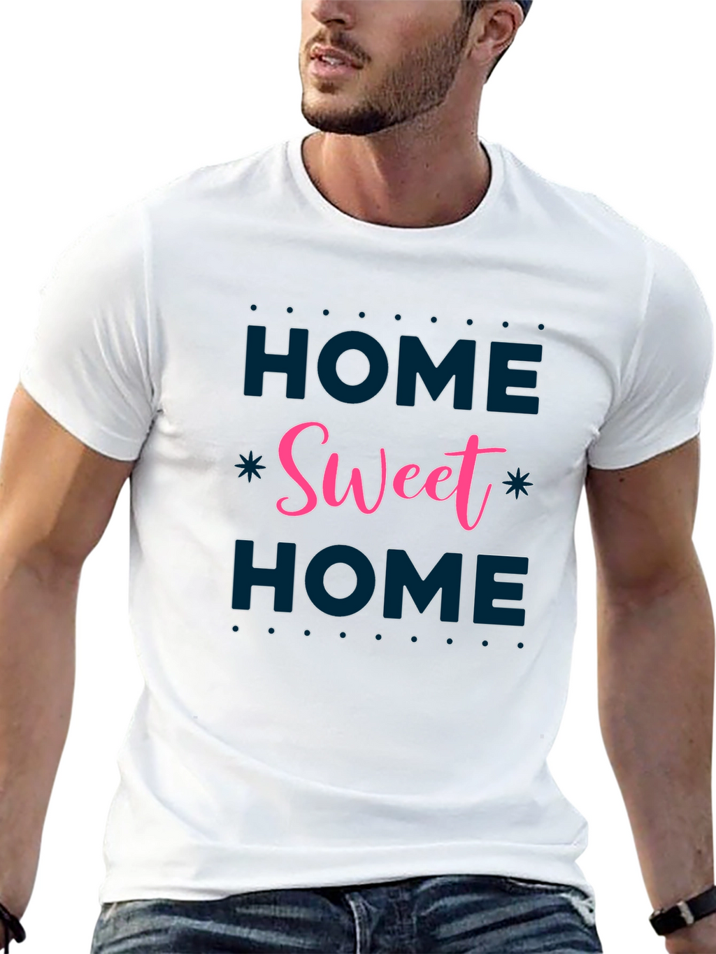 Home Sweet Home Graphic Tee - Stylish Comfort