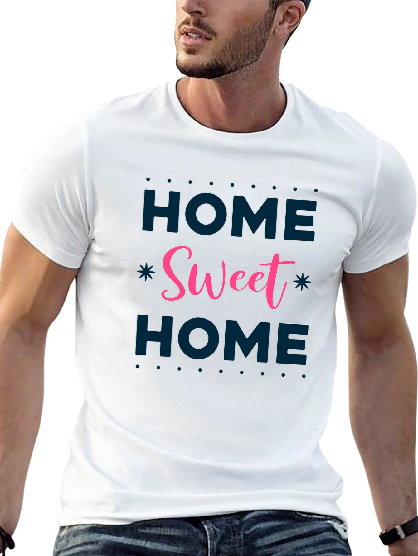 Home Sweet Home Graphic Tee - Stylish Comfort