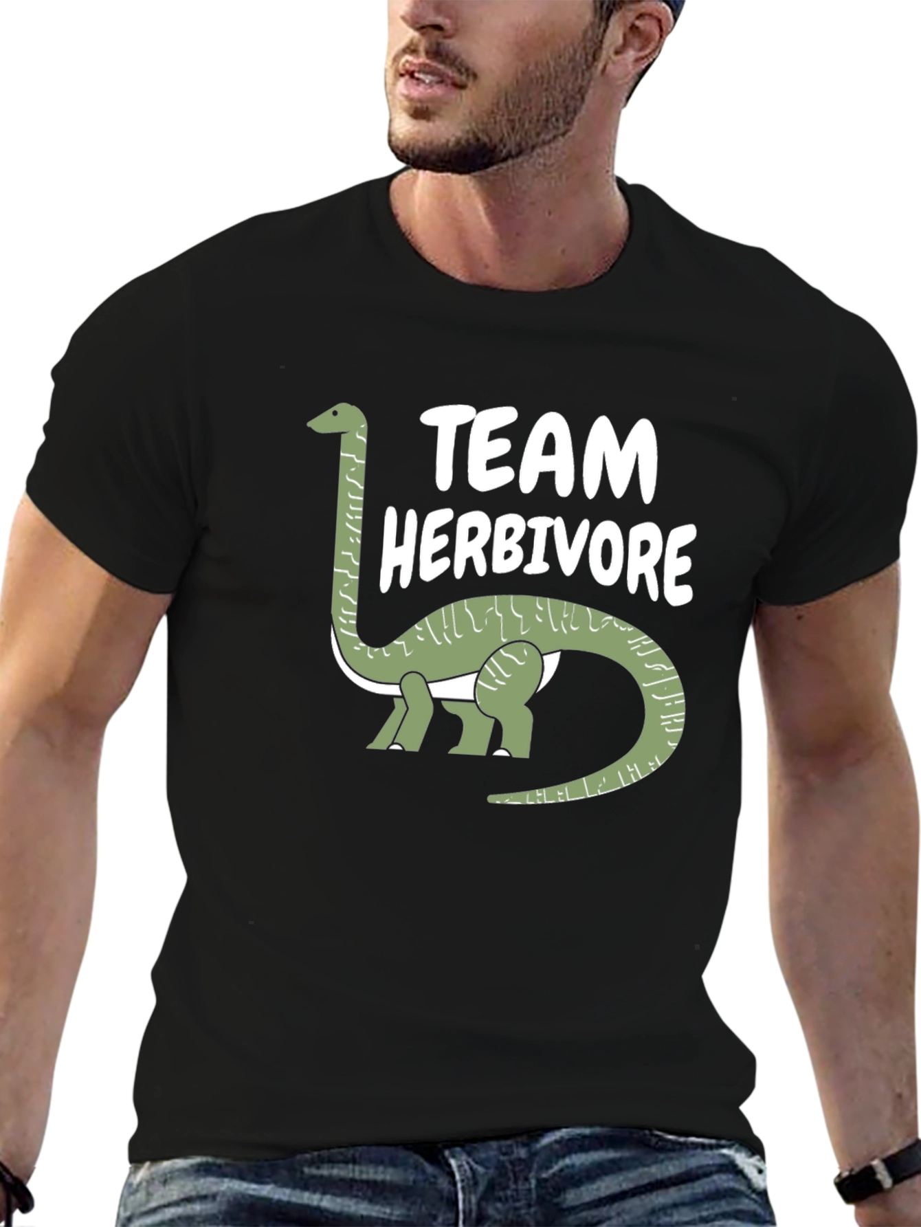 Team Herbivore Dinosaur Graphic Tee