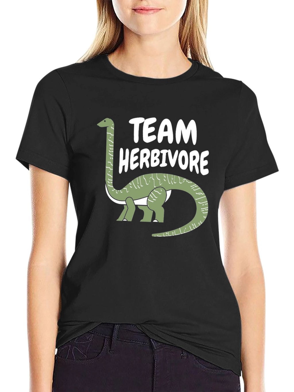 Team Herbivore Dinosaur Graphic Tee