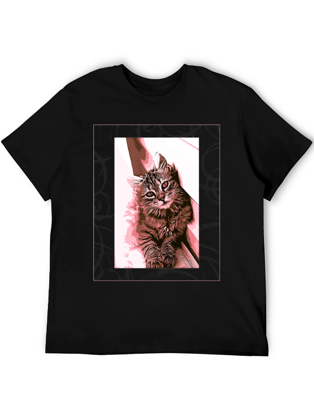 Cat Lover Graphic Tee - Unisex Black T-Shirt