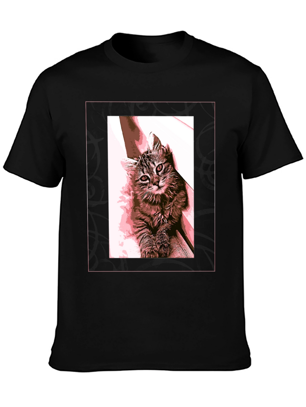 Cat Lover Graphic Tee - Unisex Black T-Shirt