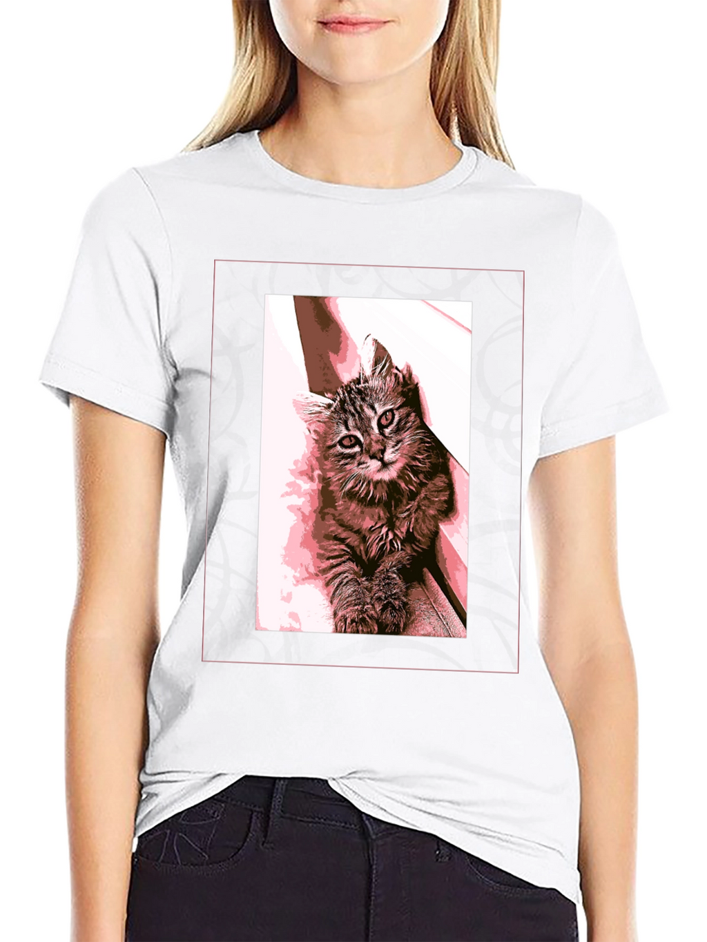 Cat Lover Graphic Tee - Unisex Black T-Shirt