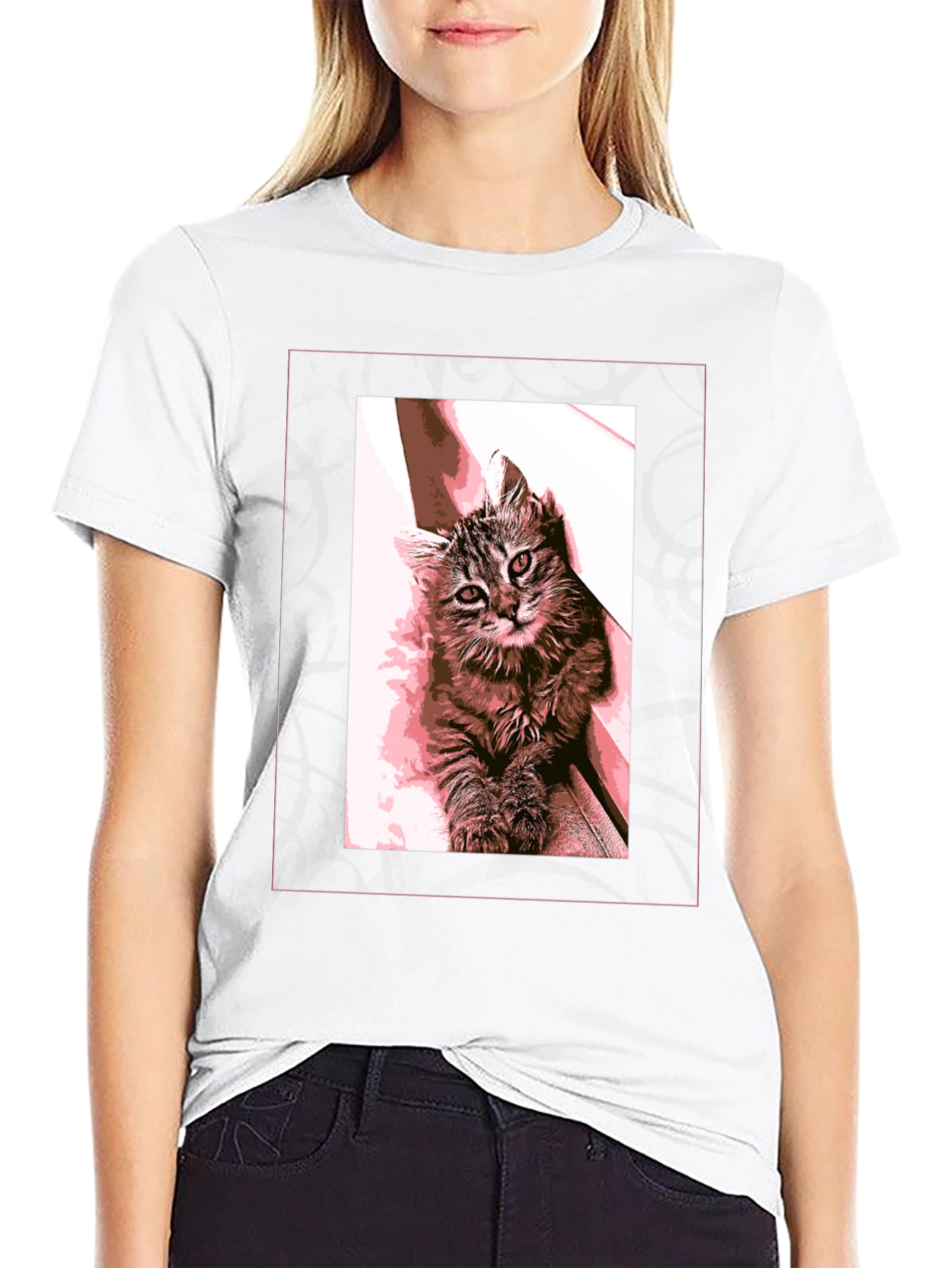 Cat Lover Graphic Tee - Unisex Black T-Shirt
