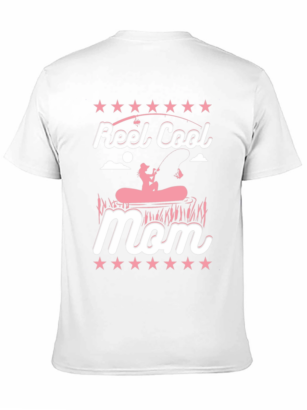 Reel Cool Mom T-Shirt Fishing Graphic Tee