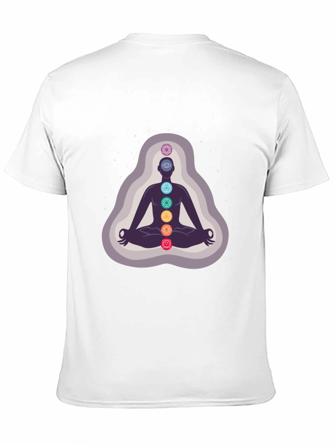 Chakra Meditation Graphic T-Shirt