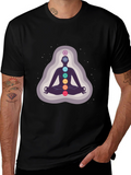 Chakra Meditation Graphic T-Shirt