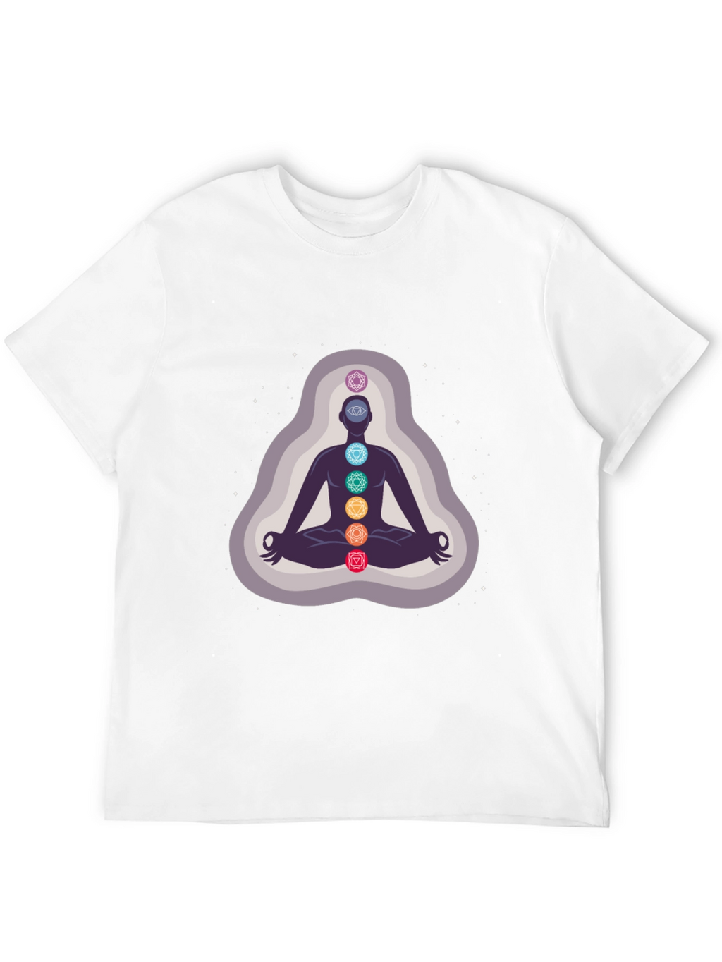 Chakra Meditation Graphic T-Shirt