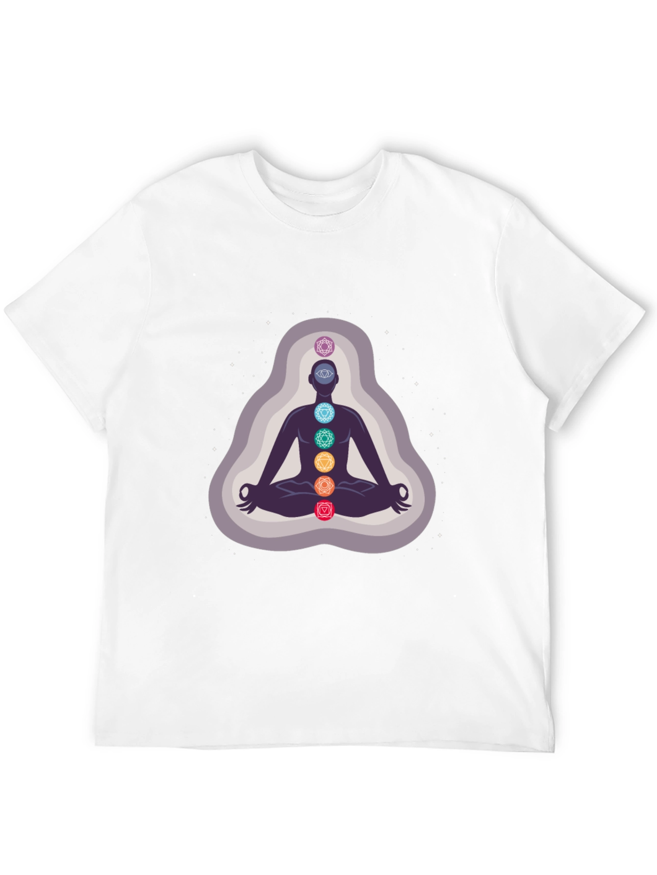 Chakra Meditation Graphic T-Shirt
