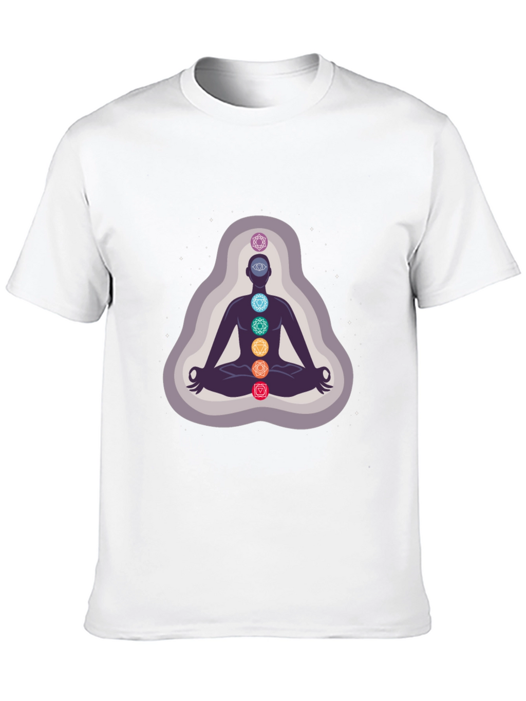 Chakra Meditation Graphic T-Shirt