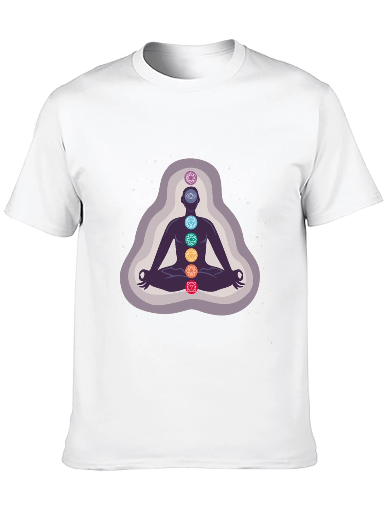 Chakra Meditation Graphic T-Shirt