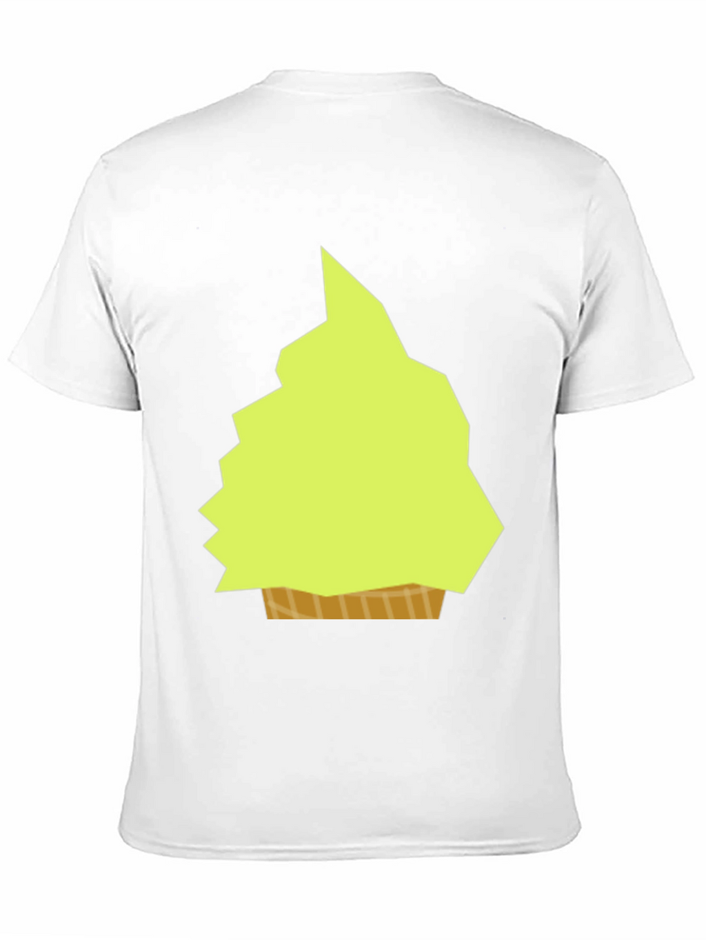Geometric Ice Cream Tee - Modern Graphic Design