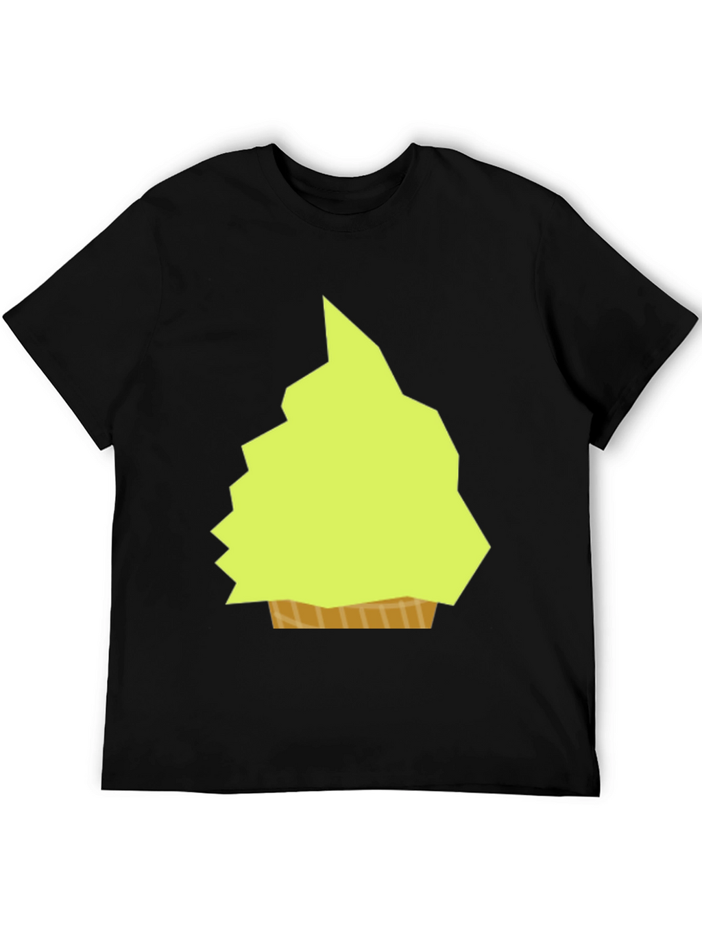 Geometric Ice Cream Tee - Modern Graphic Design