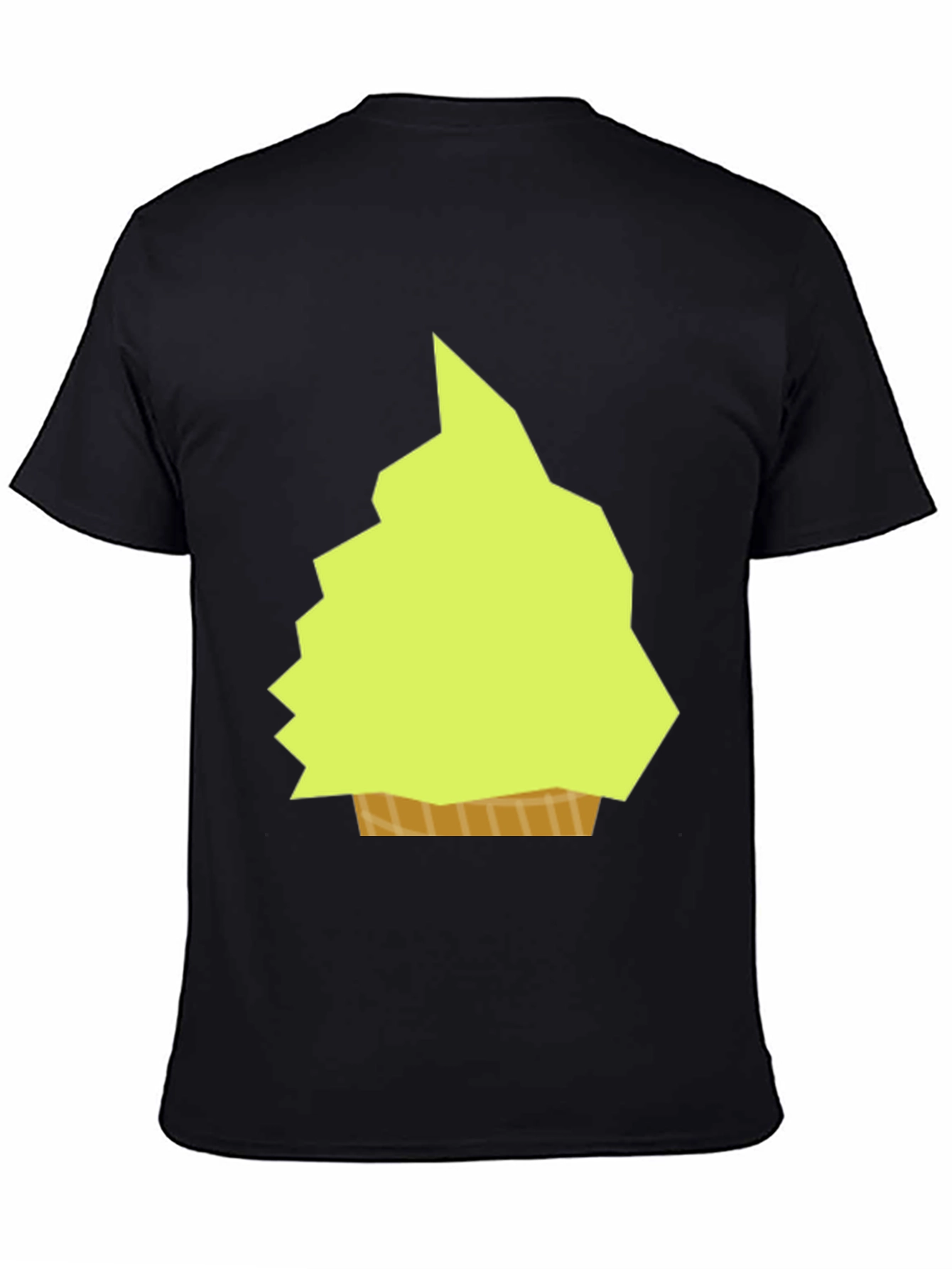 Geometric Ice Cream Tee - Modern Graphic Design