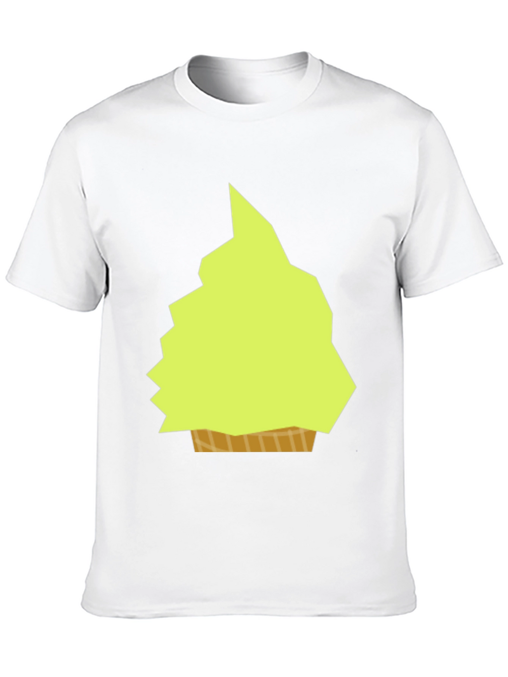 Geometric Ice Cream Tee - Modern Graphic Design