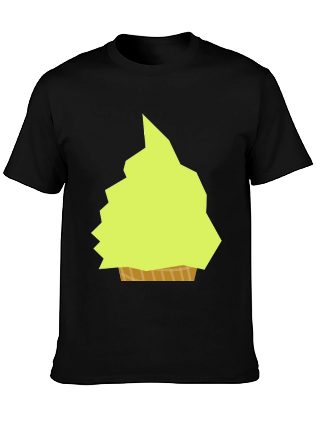 Geometric Ice Cream Tee - Modern Graphic Design