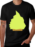 Geometric Ice Cream Tee - Modern Graphic Design