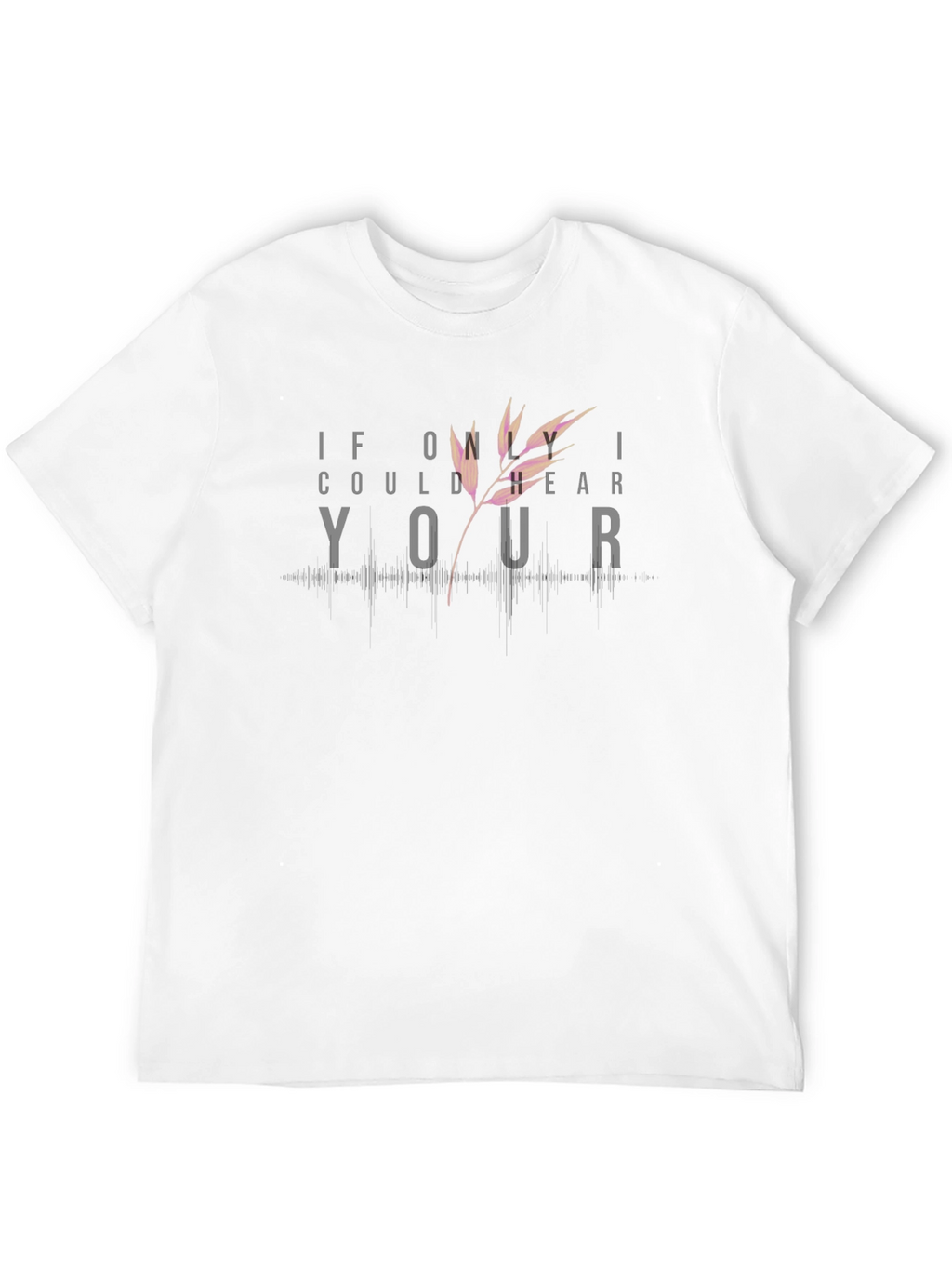 Hear Your Voice Tee - Black Graphic T-Shirt