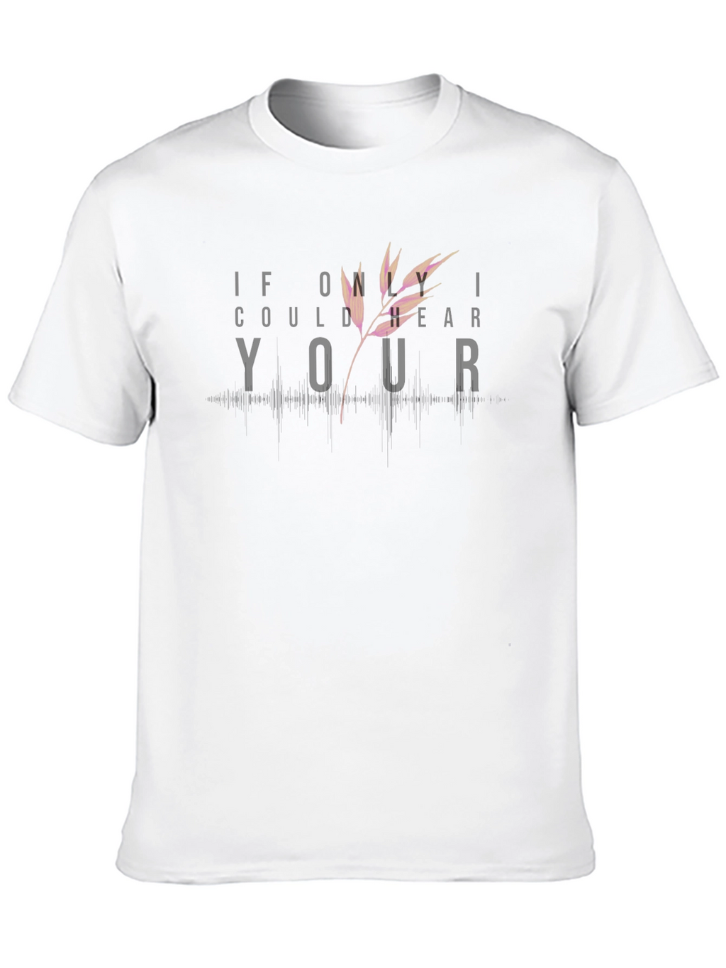 Hear Your Voice Tee - Black Graphic T-Shirt