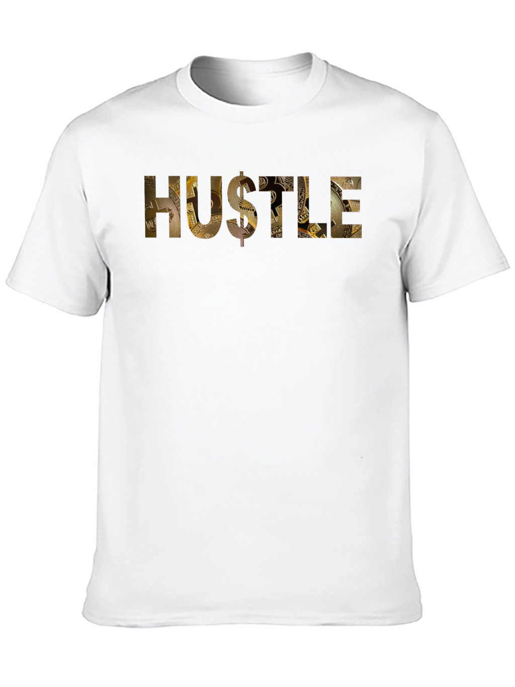 Hustle Graphic Tee - Gold Coin Design