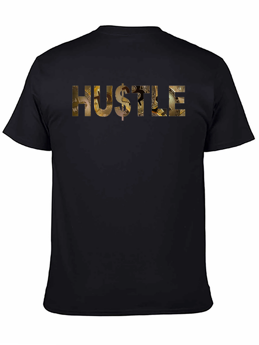 Hustle Graphic Tee - Gold Coin Design