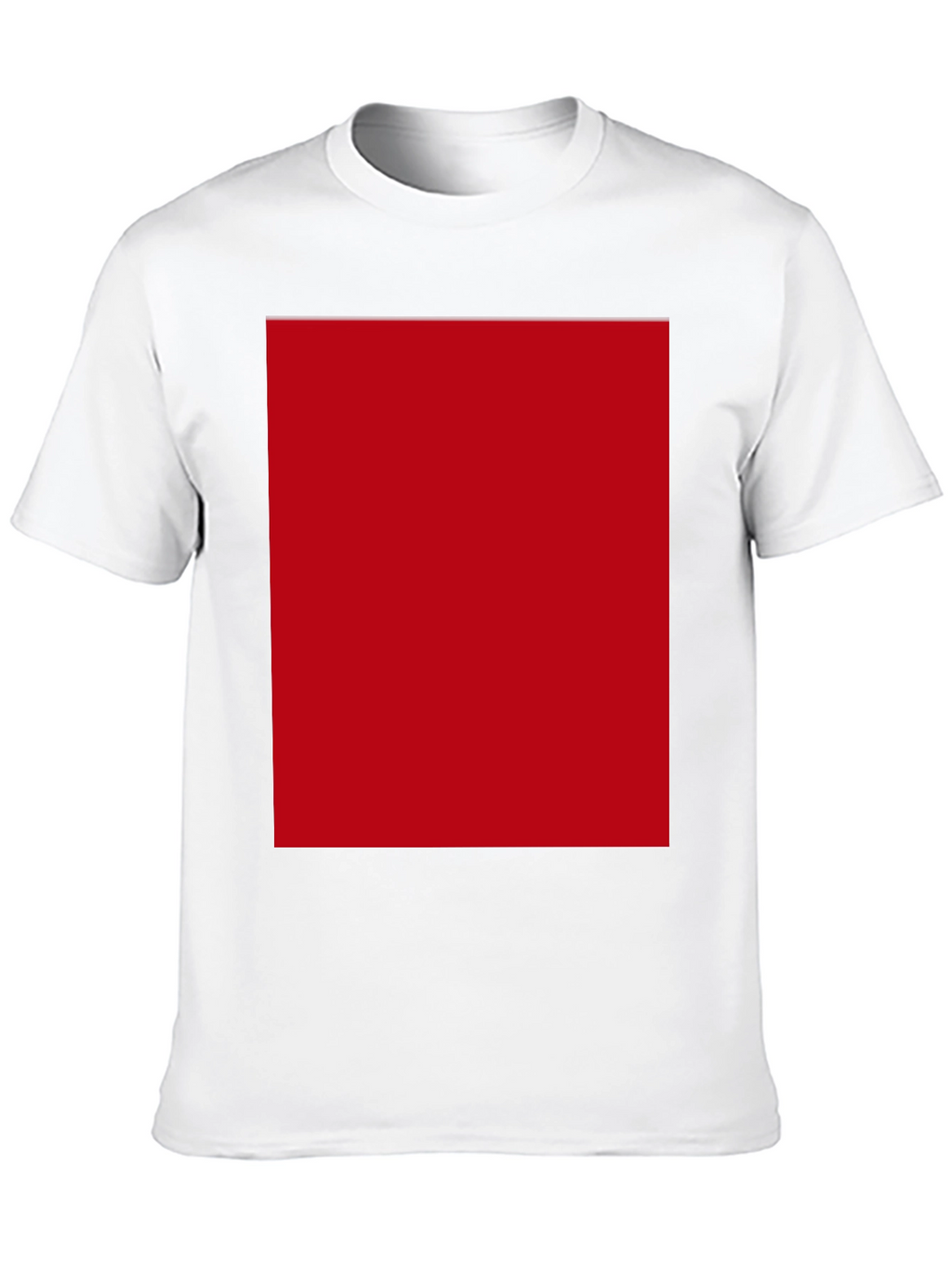 Modern Black T-Shirt with Bold Red Design