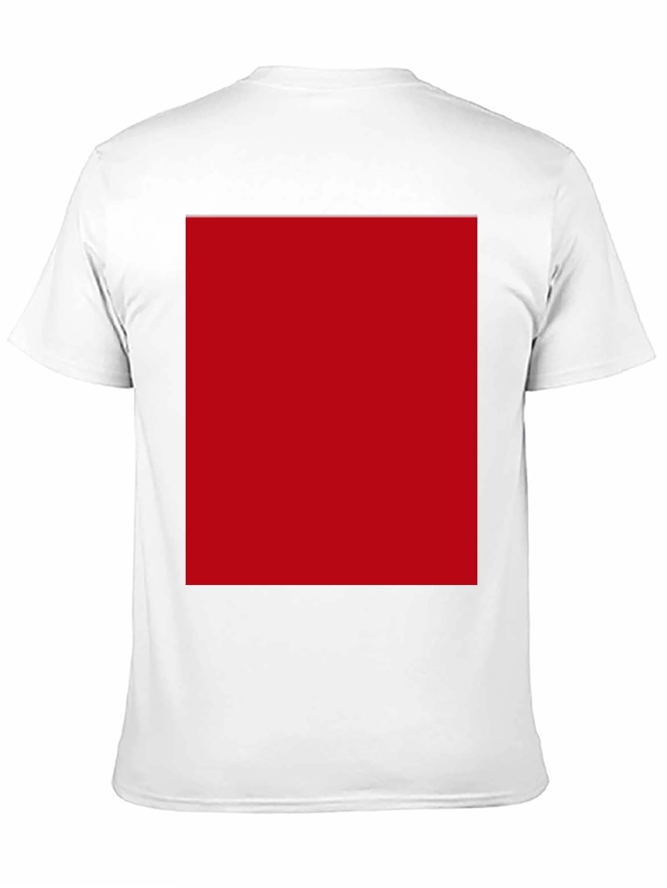 Modern Black T-Shirt with Bold Red Design