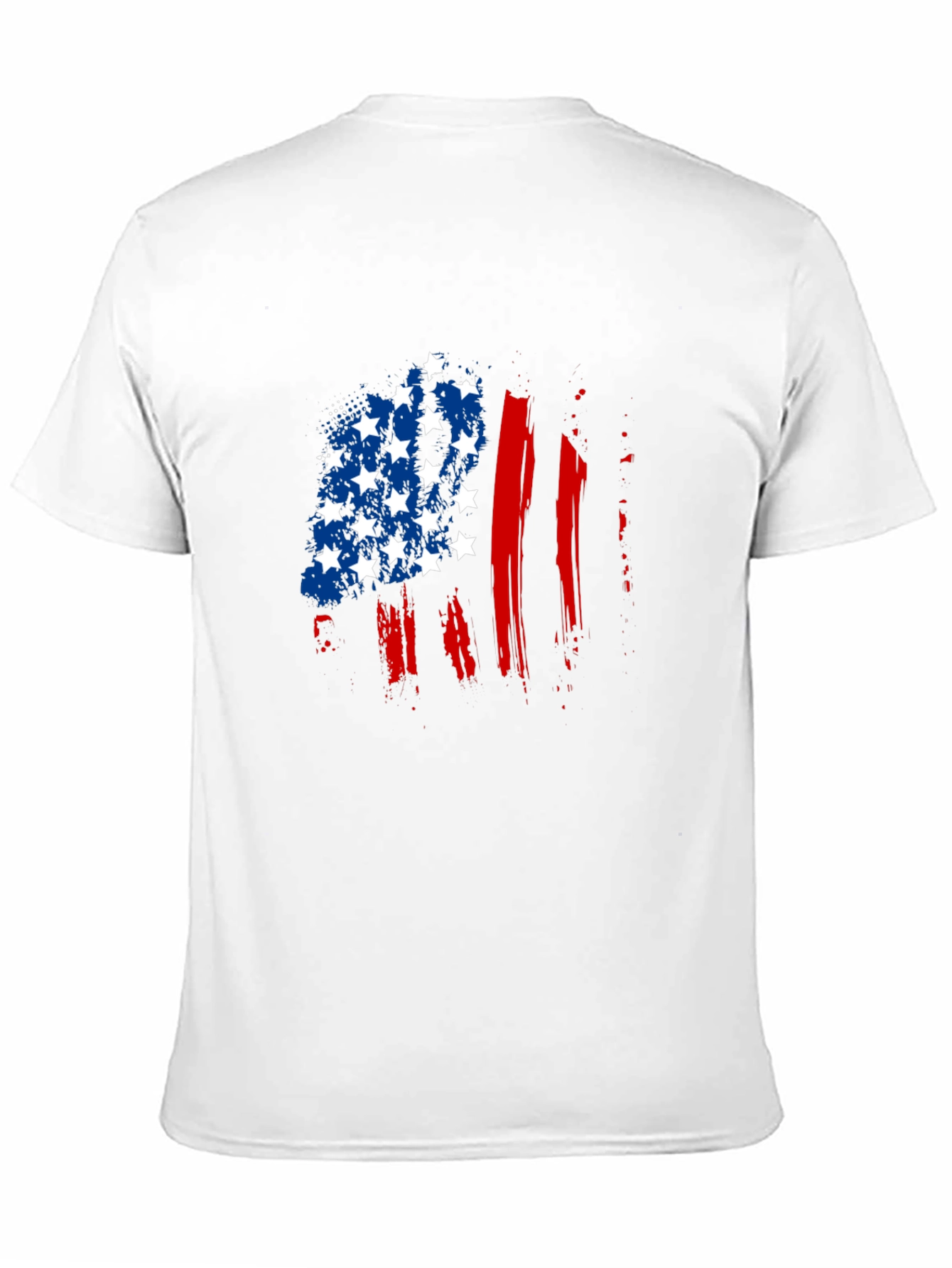 Distressed American Flag Graphic Tee