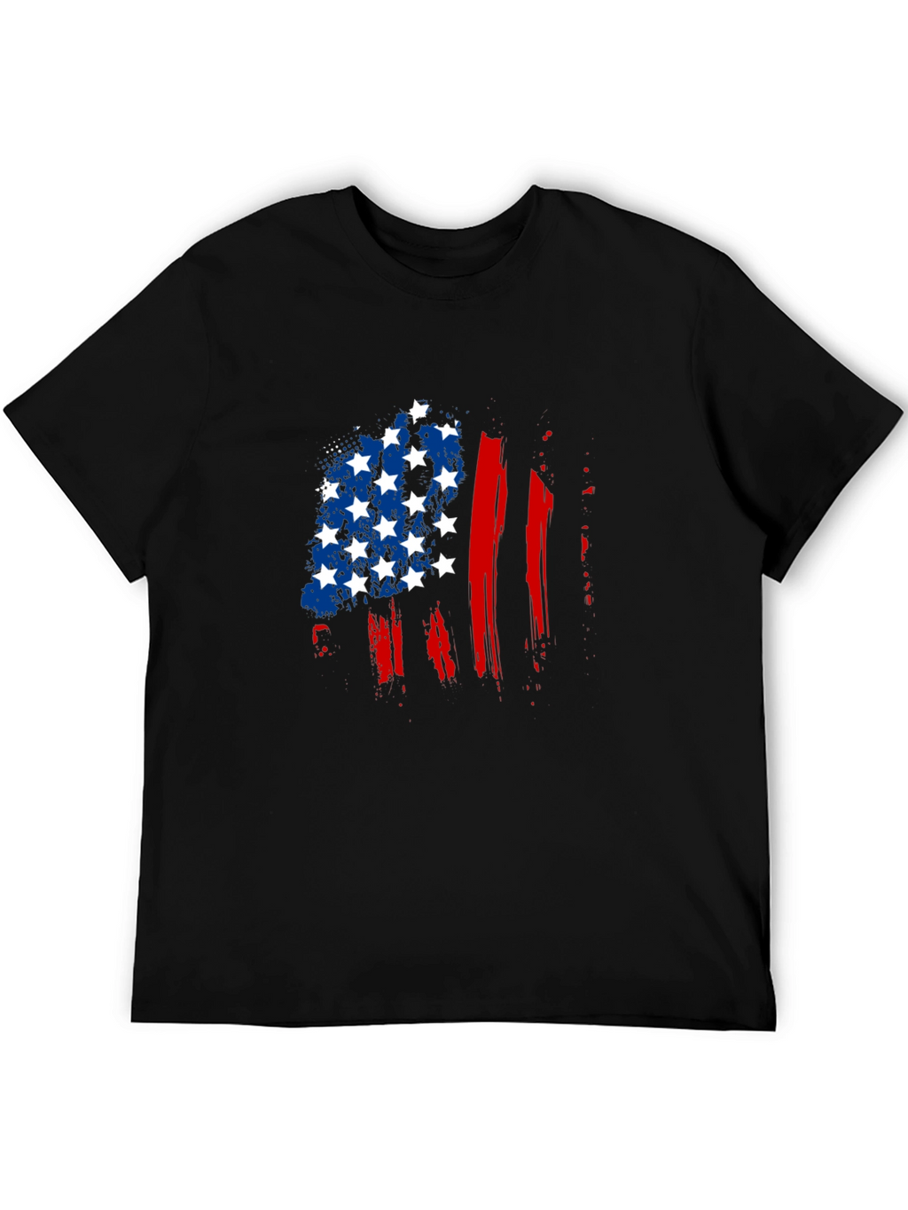 Distressed American Flag Graphic Tee
