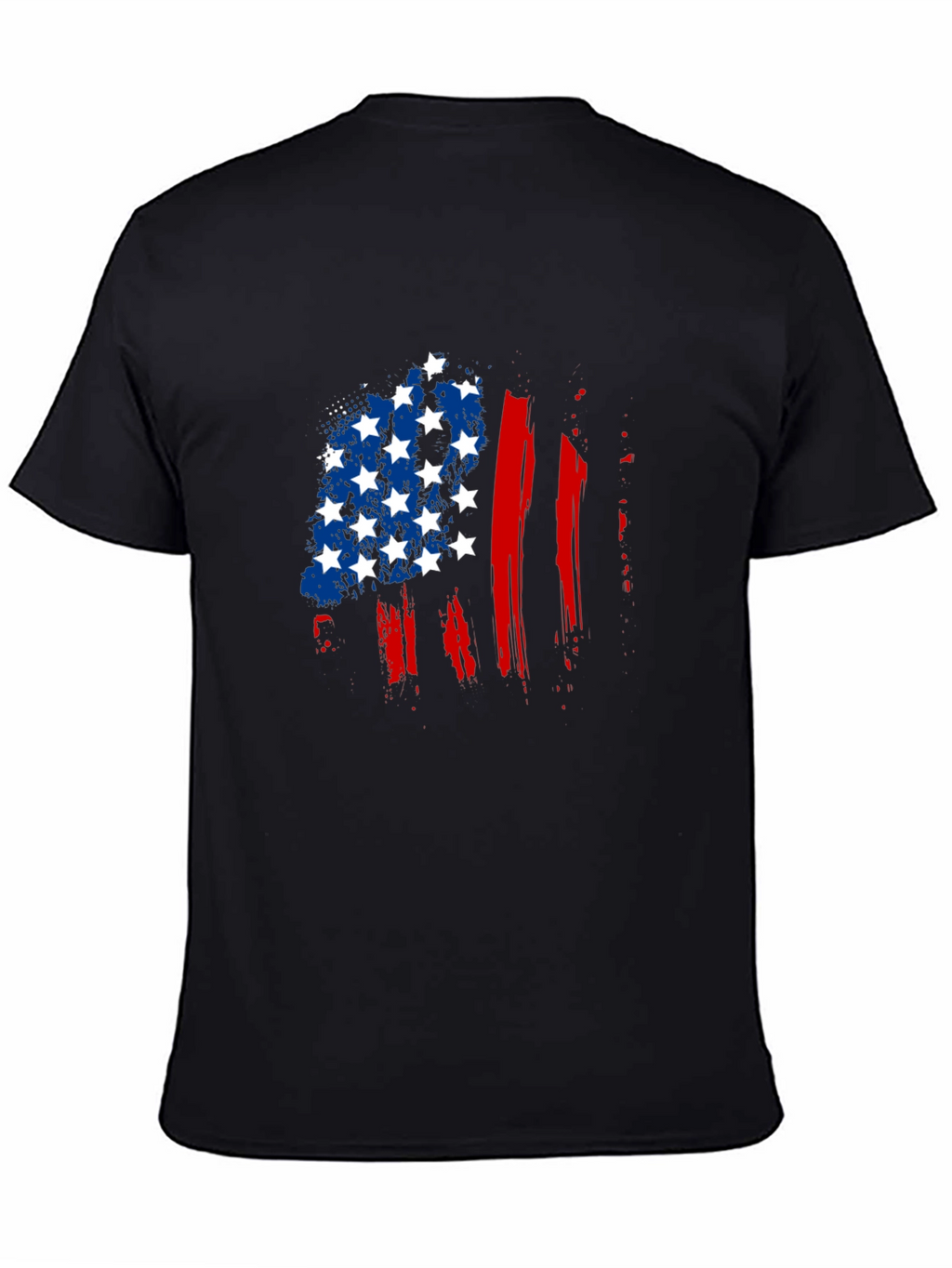 Distressed American Flag Graphic Tee
