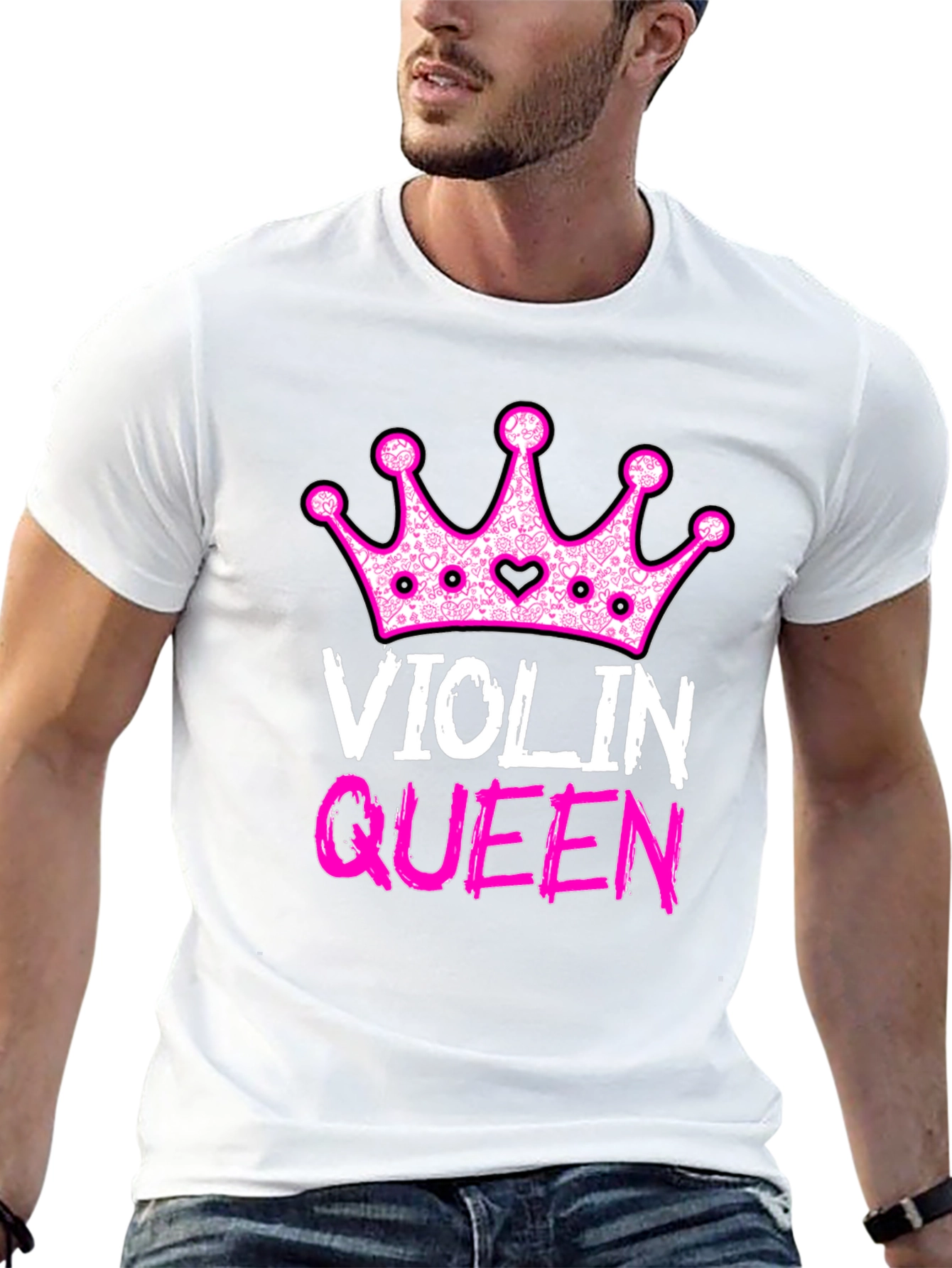 Violin Queen T-Shirt - Music Lover Tee