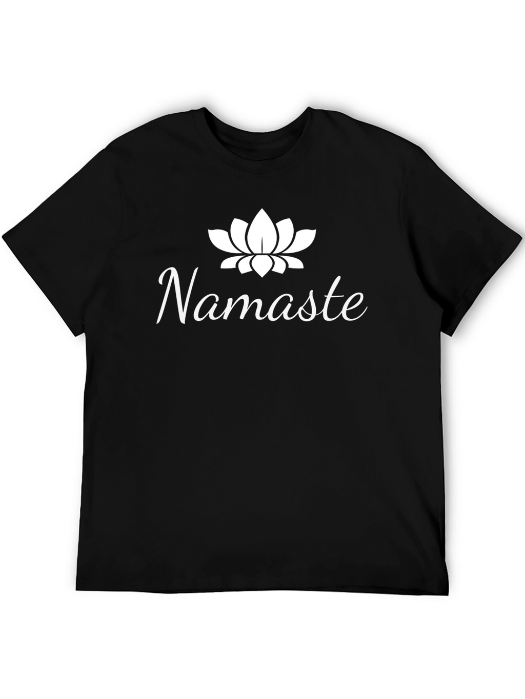 Namaste Lotus Flower Graphic Tee - Yoga Shirt