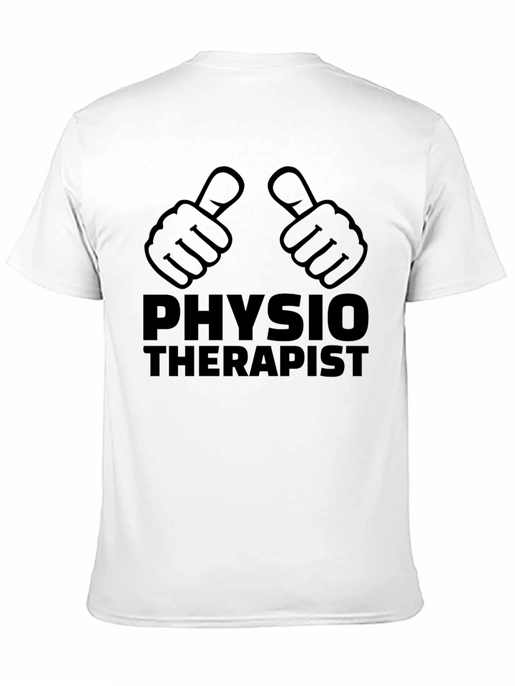 Physiotherapist T-Shirt - Thumbs Up Design