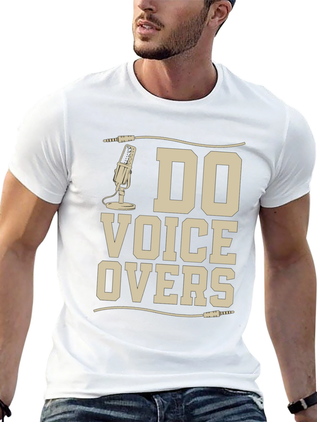 Do Voice Overs T-Shirt - Mic Graphic Tee