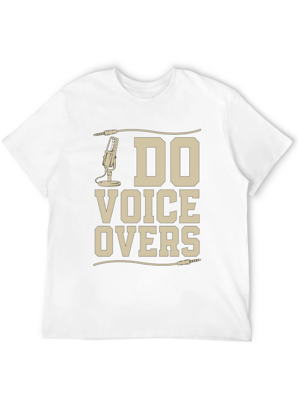 Do Voice Overs T-Shirt - Mic Graphic Tee