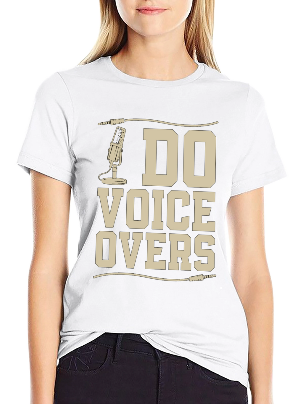 Do Voice Overs T-Shirt - Mic Graphic Tee