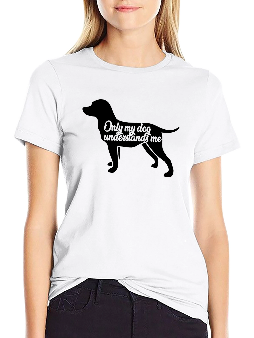 Dog Lover Tee - Only My Dog Understands Me